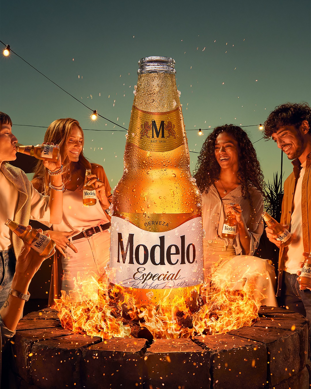 Campaña gráfica de Modelo
